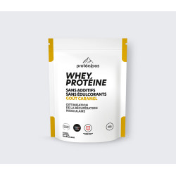 Achat Whey protéine goût caramel – Gamme classique face