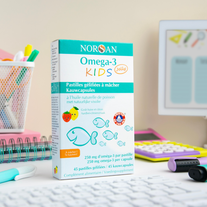Oméga-3 Jelly Kids - 45 Pastilles gélifiées - avec décor 