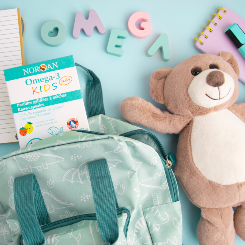Oméga-3 Jelly Kids - 45 Pastilles gélifiées - enfance