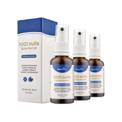 Achat 1001 nuits - Mélatonine & plantes flacon et étui - Lot de 3 flacons