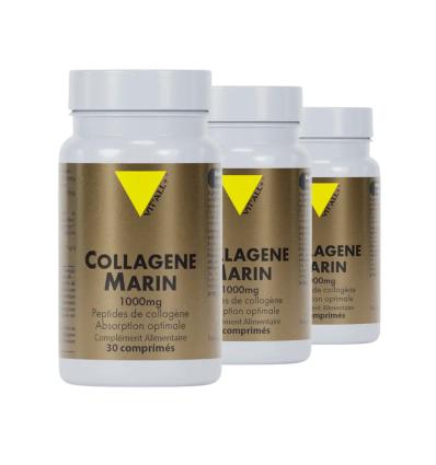 COLLAGENE MARIN 1000mg - Lot de 3 flacons