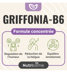 Achat Griffonia-B6 - Source de 5-HTP - 60 gélules bienfaits3