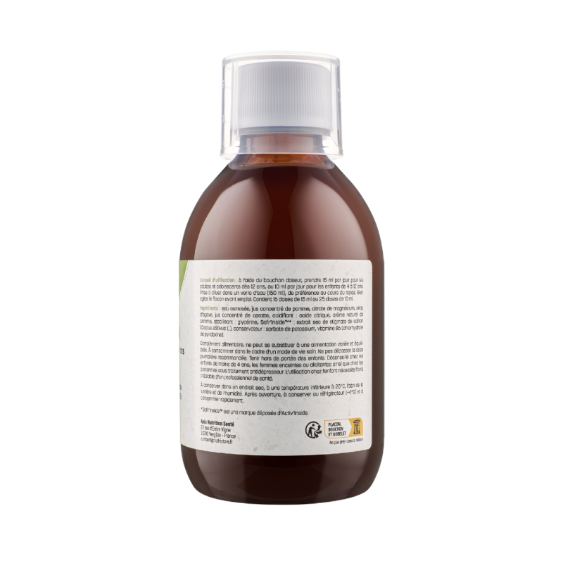 Esprit Zen - Safran, magnésium & B6 - Forme liquide