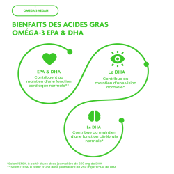 Achat NORSAN Oméga-3 - Végan - Liquide - Lots de 3 flacons