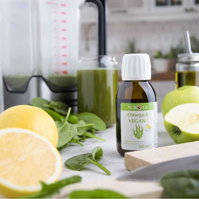 Oméga-3 - Végan - Liquide - Lots de 3 flacons