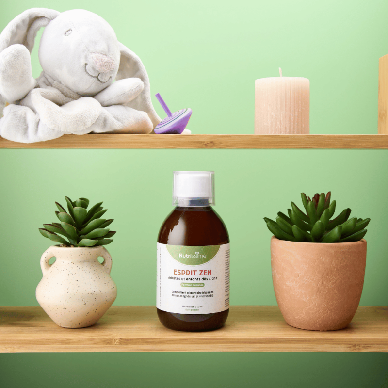 Esprit Zen - Safran, magnésium & B6 - Forme liquide