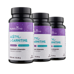 Achat Acétyl-L-carnitine - Forme biodisponible - 90 gélules