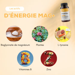 Achat Complément Alimentaire Magnésium Énergie Mag+ | 60 gélules