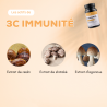 3C Immunité - Extraits de champignons -  60 gélules