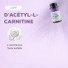 Acétyl-L-Carnitine - 500 mg - Formule avancée - 90 gélules