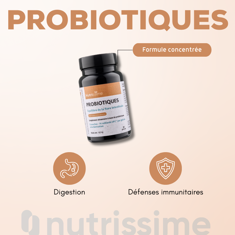 Achat Probiotiques Nutrissime - Lot de 3 flacons