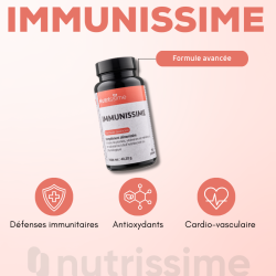 Achat PACK IMMUNITÉ - Immunissime + 3C Immunité - 2 flacons