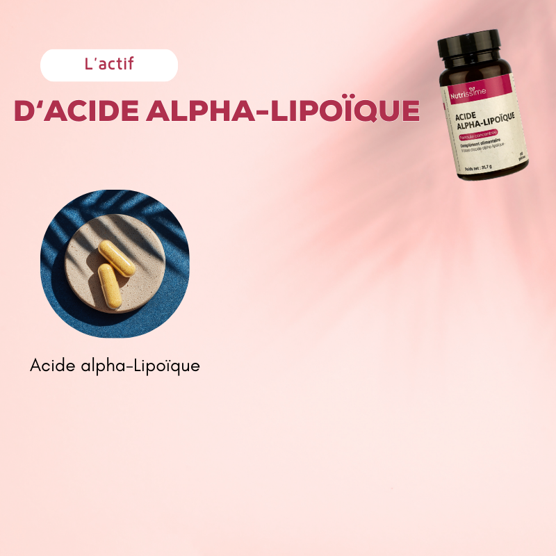 Achat Acide alpha lipoïque - Lot de 3 flacons - Formule concentrée - 60 gélules
