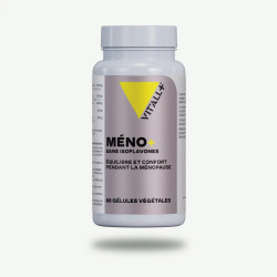 Achat MÉNO+ sans phytoœstrogène - Équilibre et confort pendant la ménopause - 60 gélules végétales