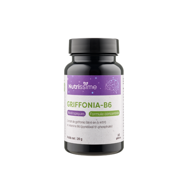 Achat Griffonia-B6 - Source de 5-HTP - 60 gélules