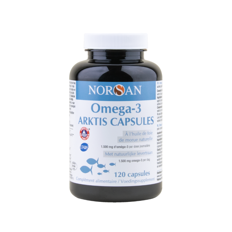 Achat Oméga-3 Arktis - 120 capsules - À l'unité
