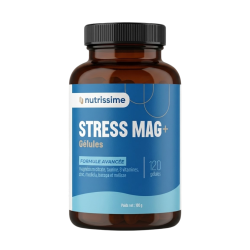 Achat Complément Alimentaire Magnésium Stress Mag + |120 gélules│ Nutristore