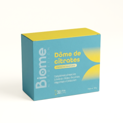 Achat Dôme de citrates - Calcium, magnésium et potassium citrates - 30 sticks