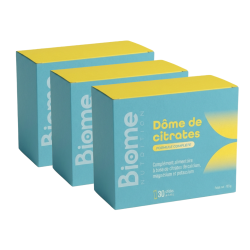 Achat Dôme de citrates - Calcium, magnésium et potassium citrates - Lot de 3 flacons
