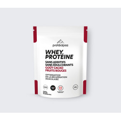 Achat Whey protéine goût cacao fruits rouges – Gamme classique - Protéalpes