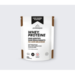 Achat Whey protéine goût café décaféiné – Gamme sans sucres ajoutés - Protéalpes