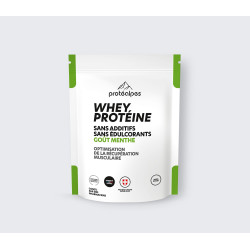 Achat Whey protéine goût menthe – Gamme classique - Protéalpes