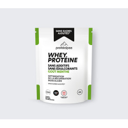 Achat Whey protéine goût menthe – Gamme sans sucres ajoutés - Protéalpes
