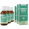 Vitamine D3 végétale - Lot de 3 - 400 UI