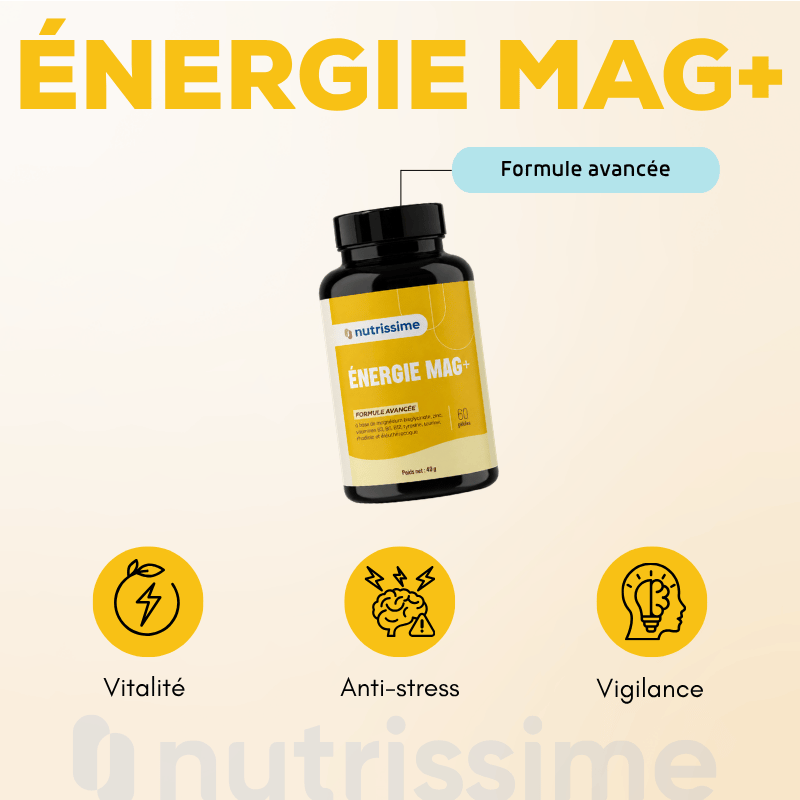 Achat Complément Alimentaire Magnésium Énergie Mag+ | 60 gélules