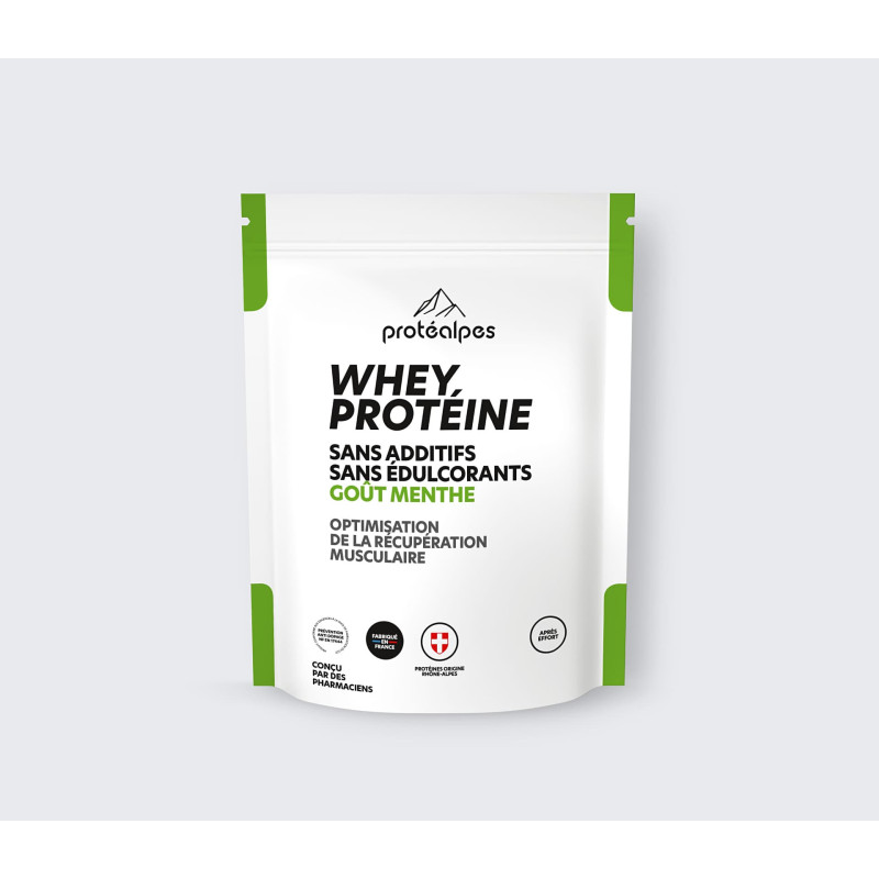 Achat Whey protéine isolat - Goût menthe – Gamme classique - Lot de 3