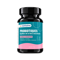 Probiotiques - Équilibre de la flore intestinale - 8 souches