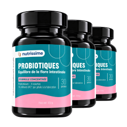 Achat Probiotiques Nutrissime - Lot de 3 flacons