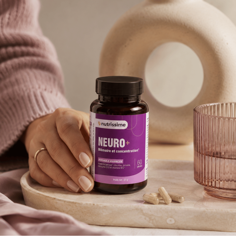 Neuro + Mémoire et Concentration - Complément alimentaire nootropique