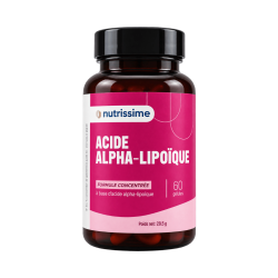Achat Acide alpha lipoïque - Formule concentrée - Flacon seul de 60 gélules