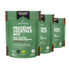 Protéine végétale BIO goût moka – Gamme sans sucres ajoutés - Lot de 3 sachets