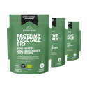 Protéine végétale BIO goût neutre – Gamme sans sucres ajoutés - Lot de 3 sachets