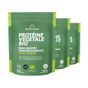 Protéine végétale BIO goût pomme – Gamme classique - Lot de 3 flacons