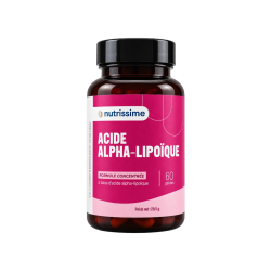 Achat Acide alpha lipoïque - Formule concentrée - Flacon seul de 60 gélules