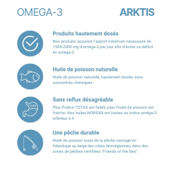 Achat Omega-3 Arktis