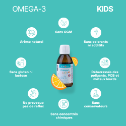Achat NORSAN Omega-3 Kids - Lot de 3 flacons
