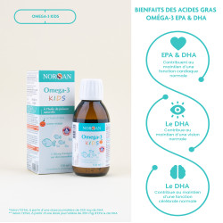 Achat NORSAN Omega-3 Kids - Lot de 3 flacons