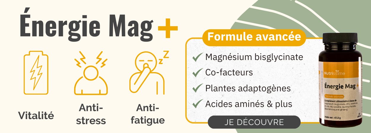 Complément alimentaire Énergie Mag+ Nutrissime