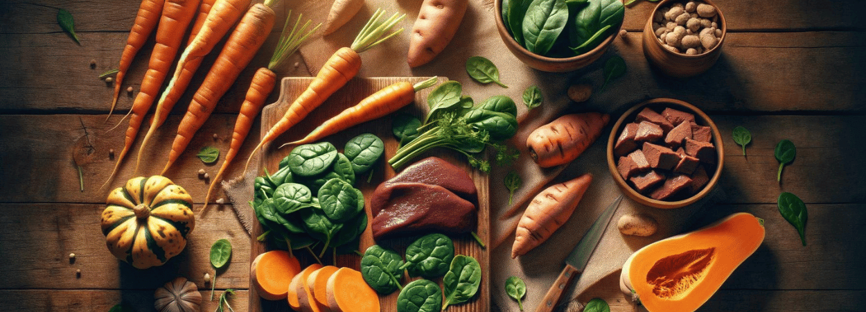 Vitamine A - formes et sources