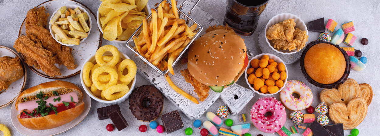 Aliments industriels avec additifs