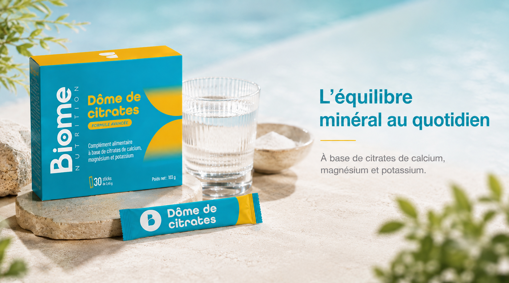 Dome de citrate 